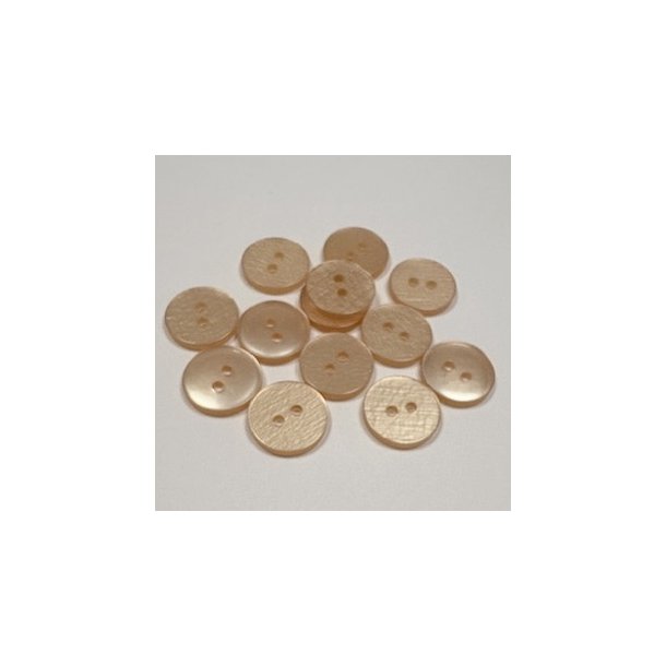 Plastknap Lys Laks 12mm 50 stk (Restsalg)