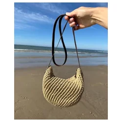 Petiteknit - For til Taske med rund bund - � 48 cm. Natur