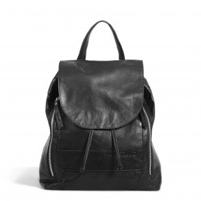 Muud - Gimo - Hndlavet Rygsk I Lder - Farve Sort