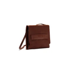 Muud - Gro - Hndlavet Crossover Taske Farve Rich Brown