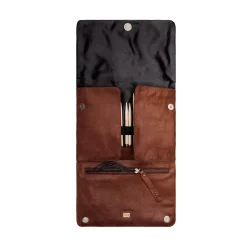 Muud - Gro - Hndlavet Crossover Taske Farve Rich Brown