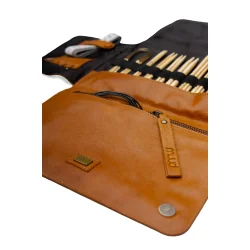 Muud - Gro - Hndlavet Crossover Taske Farve Whisky