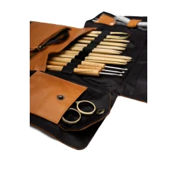 Muud - Gro - Hndlavet Crossover Taske Farve Whisky