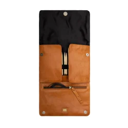 Muud - Gro - Hndlavet Crossover Taske Farve Whisky