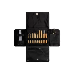 Muud - Gro - Hndlavet Crossover Taske Farve Sort