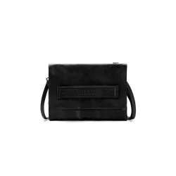 Muud - Gro - Hndlavet Crossover Taske Farve Sort