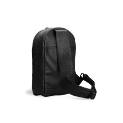 Muud . Gwen - Hndlavet Lder Crossover Taske Farve Sort