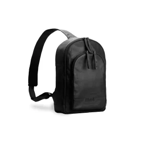 Muud . Gwen - Hndlavet Lder Crossover Taske Farve Sort