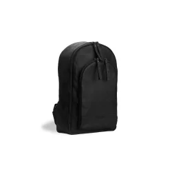 Muud . Gwen - Hndlavet Lder Crossover Taske Farve Sort