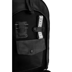 Muud . Gwen - Hndlavet Lder Crossover Taske Farve Sort