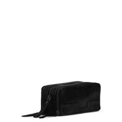 Muud - Harmony - Hndlavet Lder Taske / Hkle Taske Farve Sort