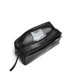 Muud - Harmony - Hndlavet Lder Taske / Hkle Taske Farve Sort