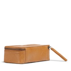 Muud - Hope - Hndlavet lder Hkle Etui. Farve Whisky