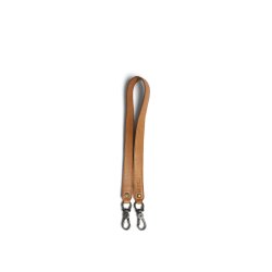 Muud - Hudson - H�ndlavet L�der H�ndtag til taske. Farve Whisky  - SPAR 30%