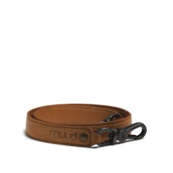 Muud - Hudson - H�ndlavet L�der H�ndtag til taske. Farve Whisky  - SPAR 30%