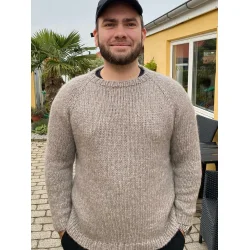 lunafreyja Design - Hyggelig Herresweater - Enkeltopskrift