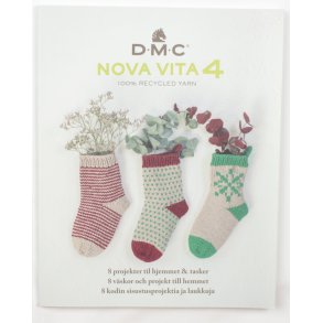 DMC  Nova vita 4 - 8 projekter til hjemmet & tasker