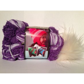 Nancy Baby Hat. Fv. 335 - Lilla