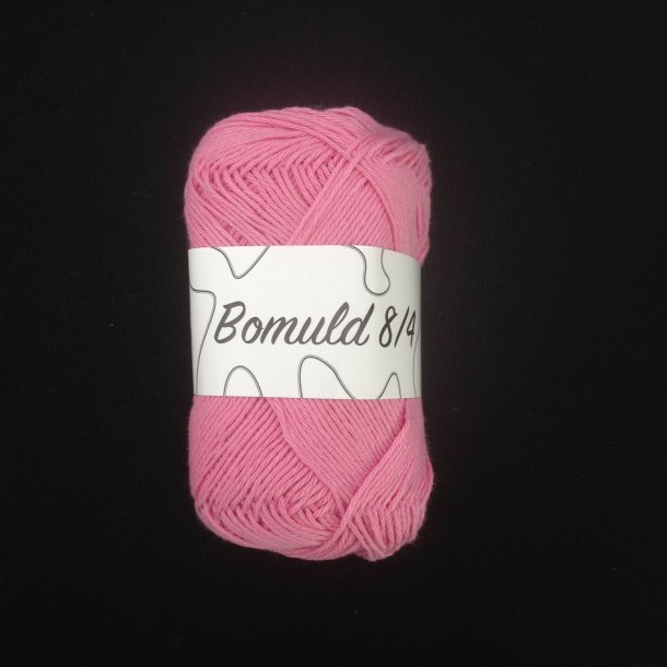 Bomuld 8/4 Fv. 26 Pink - PAKKE MED 10 NGLER