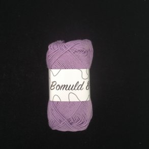 Bomuld 8/4 Farve. 20 Lys Lilla - PAKKE MED 10 NGLER