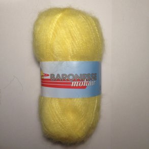 Baronesse Mohair Farve 1490 Gul
