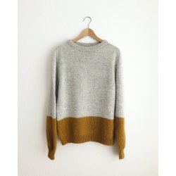 PetiteKnit - Kontrastsweater - Enkeltopskrift