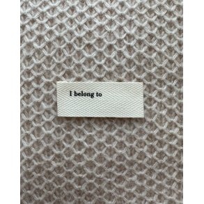 Tekstil Label - Petiteknit - 