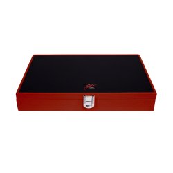 J�rbo - R�d Udskiftelige rundpindes�t Metal 8 st�rrelser Deluxe