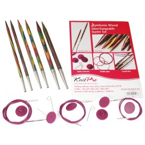 KnitPro - Strikkepinde udskiftelige - Start st med 3 str. (no20604)