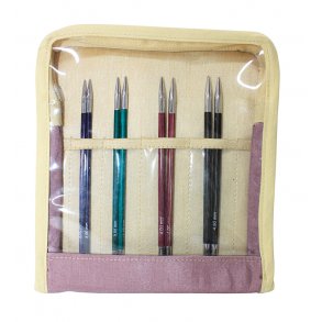 KnitPro - Royale Strikkepindes�t udskiftelige - Medi s�t med 4 str. (no29301)