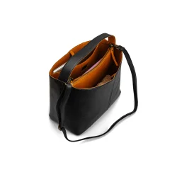 Muud - Jede - Skulder Taske Farve Sort/Whisky