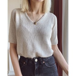 PetiteKnit - Kumulus Tee - Enkeltopskrift