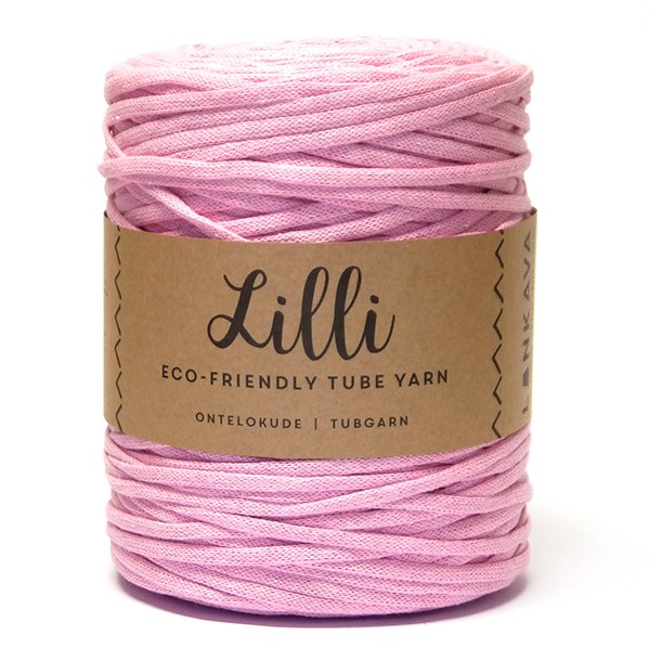 Lankava - Lilli tube yarn Fv. 29 Baby Pink