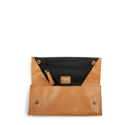 Muud - Liv - Hndlavet penalhus i lder / Tilbehr til strik, hkling og broderi Farve Whisky