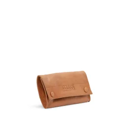 Muud - Liv - Hndlavet penalhus i lder / Tilbehr til strik, hkling og broderi Farve Whisky