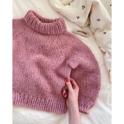 Petiteknit - Louisiana Sweater Junior - Enkeltopskrift