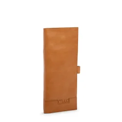 Muud - Lucy - Hndlavet lderetui til dit strikkeudstyr Farve Whisky