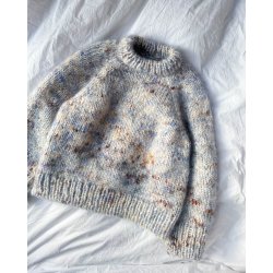 Petiteknit - Marble Sweater Junior - Enkeltopskrift