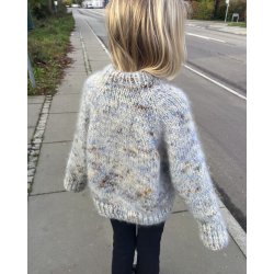 Petiteknit - Marble Sweater Junior - Enkeltopskrift