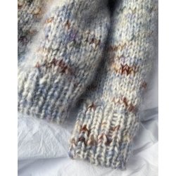 Petiteknit - Marble Sweater Junior - Enkeltopskrift