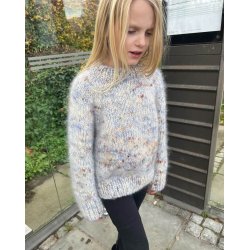 Petiteknit - Marble Sweater Junior - Enkeltopskrift