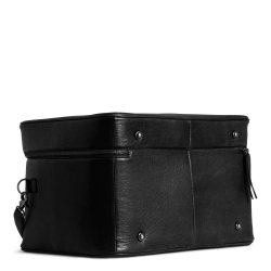 Muud - Mars Hard - Hndlavet taske i lder. Farve Sort