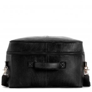 Muud - Mars - Hndlavet taske i lder. Bld version. Fv. Sort