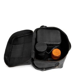 Muud - Mars - Hndlavet taske i lder. Bld version. Fv. Sort