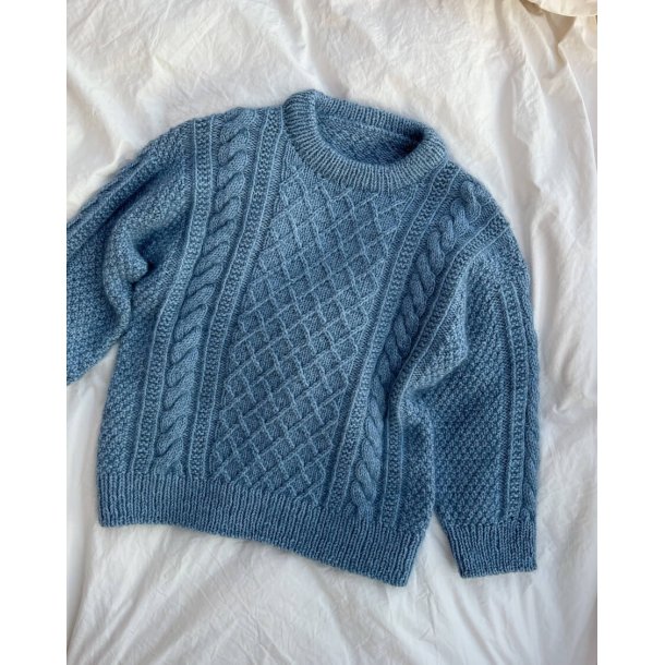 Petiteknit - Moby Sweater Junior - Enkeltopskrift