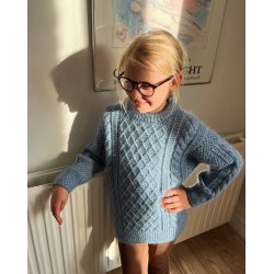 Petiteknit - Moby Sweater Junior - Enkeltopskrift