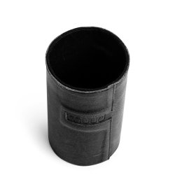  Muud - Mountain Cube - Hndlavet opbevarings cube i lder. Fv. Sort