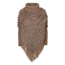 "Sofie" - Poncho med kanin