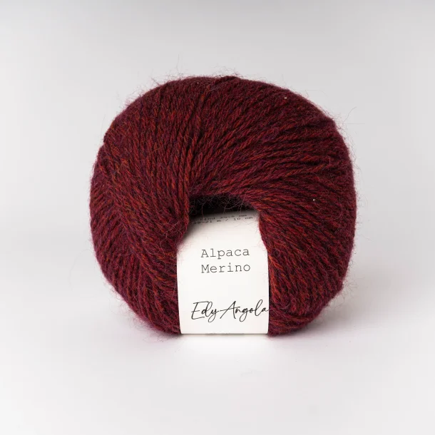 Edy Angola - Alpaca Mohair Fv. 44 Burgunder