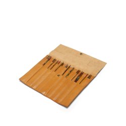 Muud - Oslo XL - Luksus mappe til strikkepinde Farve Sort